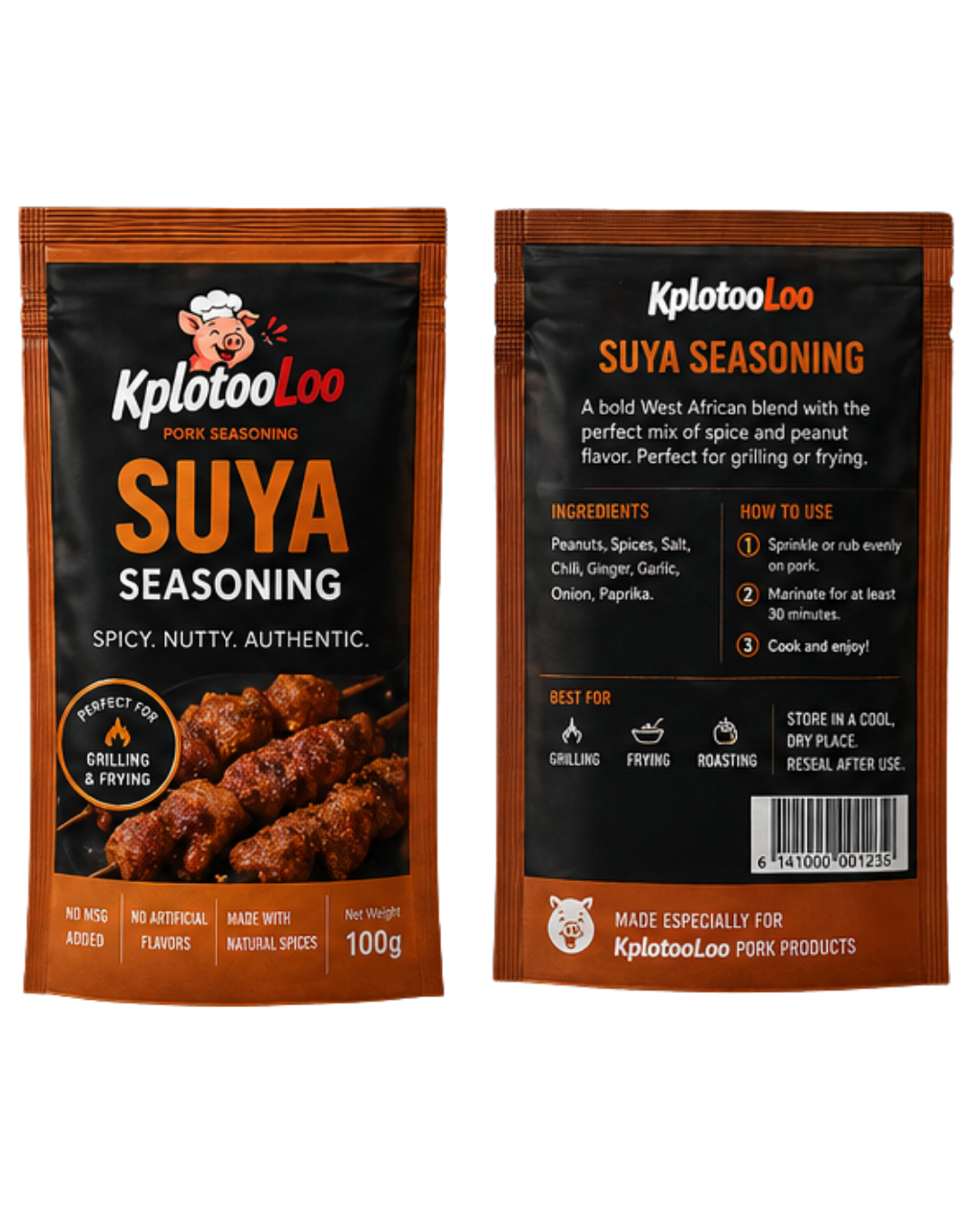 Suya pork seasoning